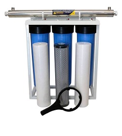  Jumbo Whole House Water Filtration With UV